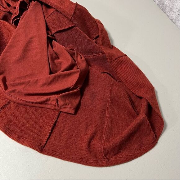 🆕 Dolan Left Coast Anthropologie Piper Pleated Fit & Flare Dress Sweater - Picture 9 of 12